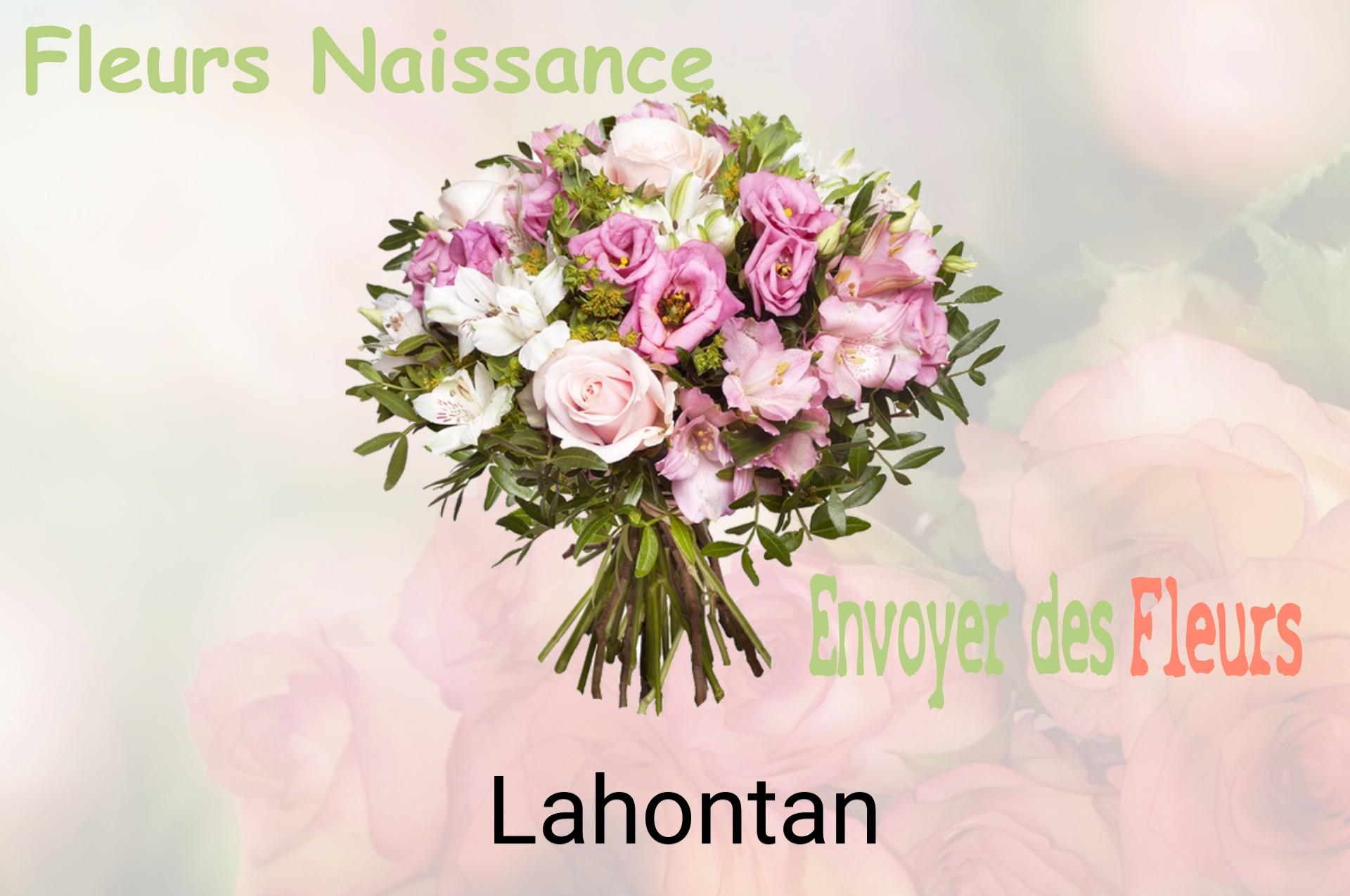 Bouquet de fleurs de naissance livré à Lahontan